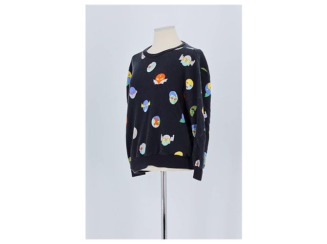 Stella Mc Cartney Maglione in cotone nero - vista 4
