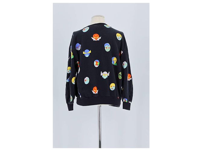 Stella Mc Cartney Maglione in cotone nero - vista 6
