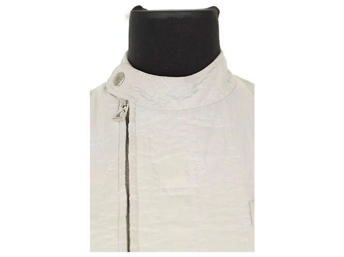 Hermès Graue ärmellose Jacke - Ansicht 2