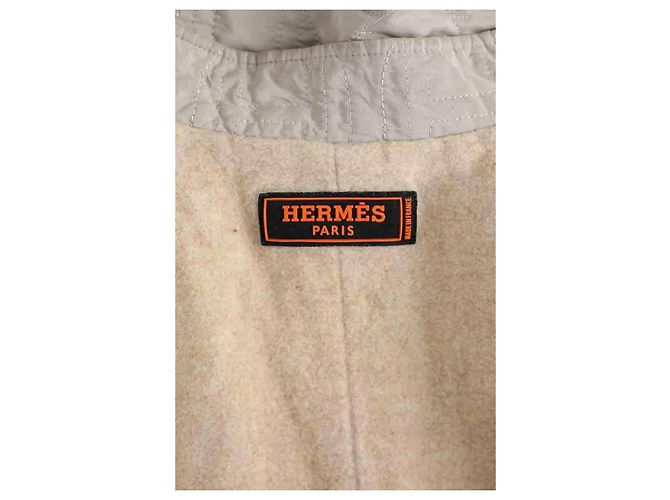 Hermès Graue ärmellose Jacke - Ansicht 5