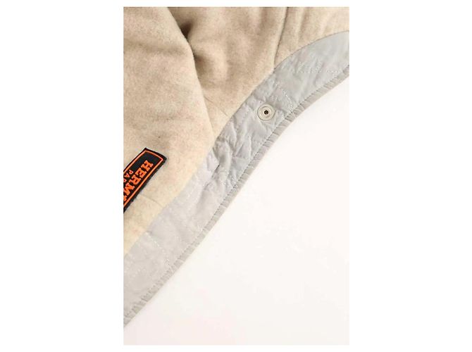 Hermès Graue ärmellose Jacke - Ansicht 6