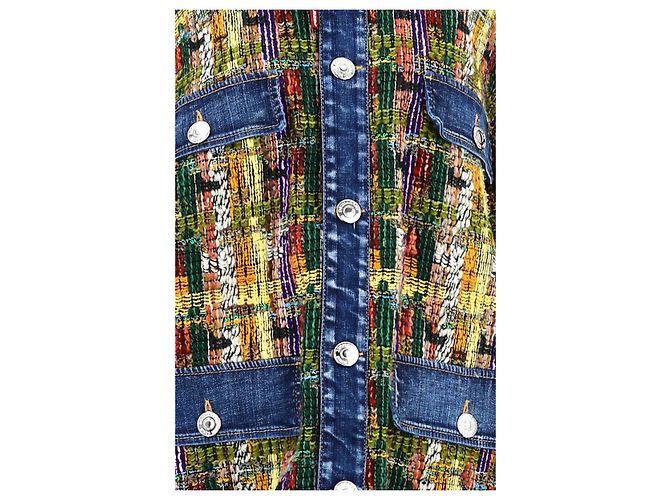 Dsquared2 Bunte Baumwolljacke Mehrfarben - Ansicht 3