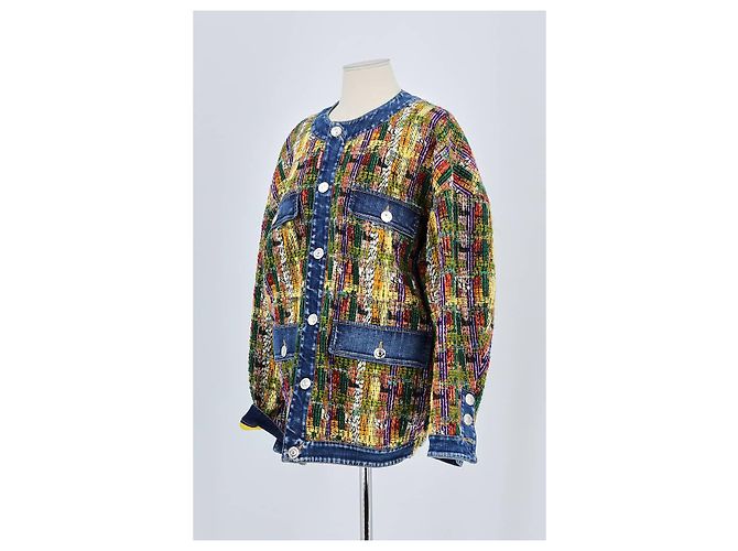 Dsquared2 Bunte Baumwolljacke Mehrfarben - Ansicht 4
