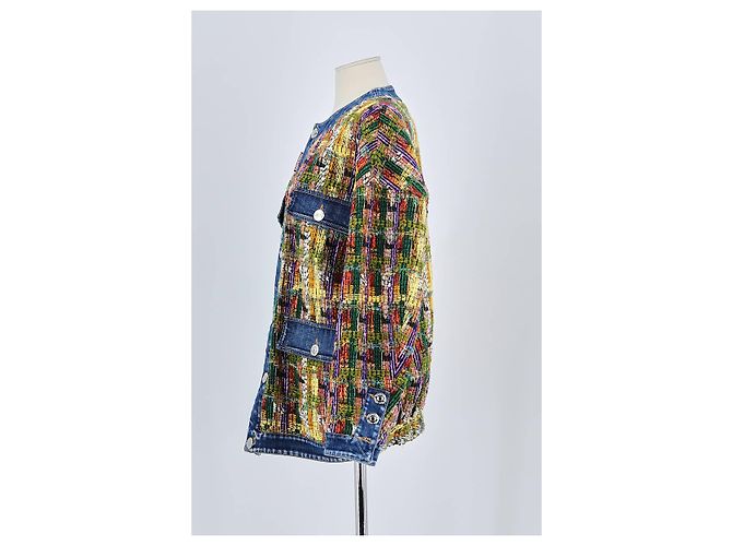 Dsquared2 Bunte Baumwolljacke Mehrfarben - Ansicht 5