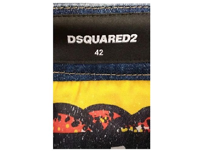 Dsquared2 Bunte Baumwolljacke Mehrfarben - Ansicht 7