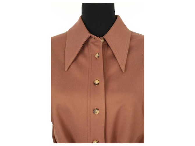 Victoria Beckham Vestido marrón - vista 2