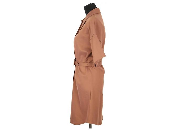 Victoria Beckham Vestido marrón - vista 3