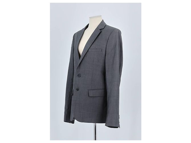 Zadig & Voltaire Blazer de seda gris - vista 4