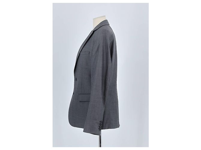 Zadig & Voltaire Blazer de seda gris - vista 5