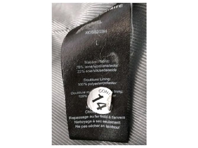 Zadig & Voltaire Blazer de seda gris - vista 8