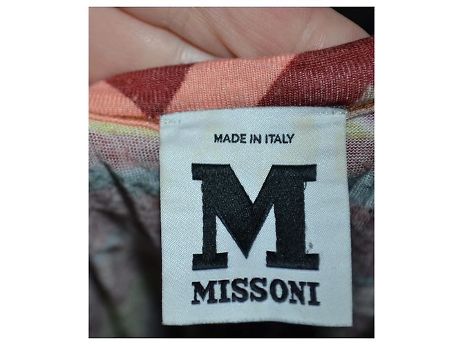 Missoni Mini Kleid mit Muster Viscose 40IT Mehrfarben - Ansicht 5