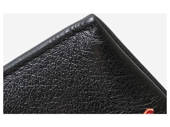 Saint Laurent Clutch in pelle nera a stella Nero - vista 6