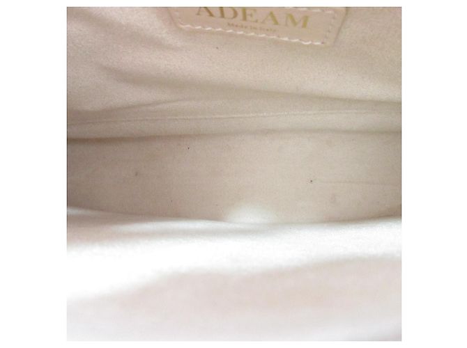 Autre Marque Borsa Art Frame in pelle ADEAM, borsa 2 in 1 Beige - vista 10