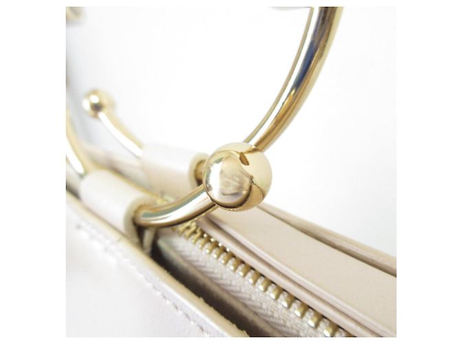 Autre Marque Borsa Art Frame in pelle ADEAM, borsa 2 in 1 Beige - vista 18