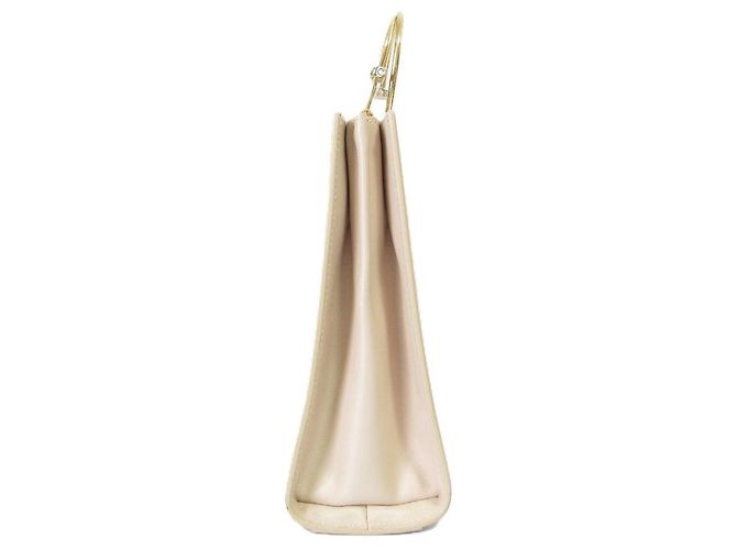 Autre Marque Borsa Art Frame in pelle ADEAM, borsa 2 in 1 Beige - vista 3
