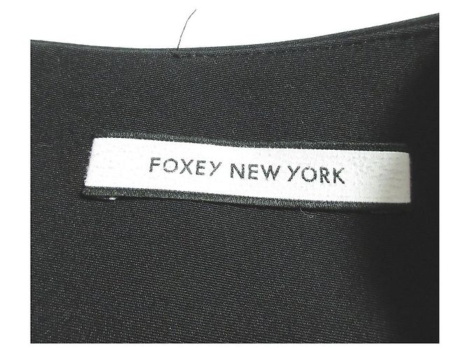 Autre Marque Falda acampanada Tuck de FOXEY NEW YORK Negro - vista 4