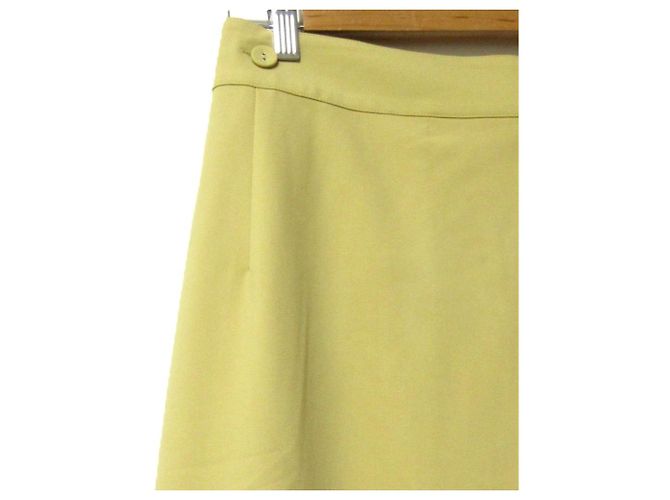 Autre Marque Calça larga com camadas pregueadas GRACE CONTINENTAL Amarelo - vista 3
