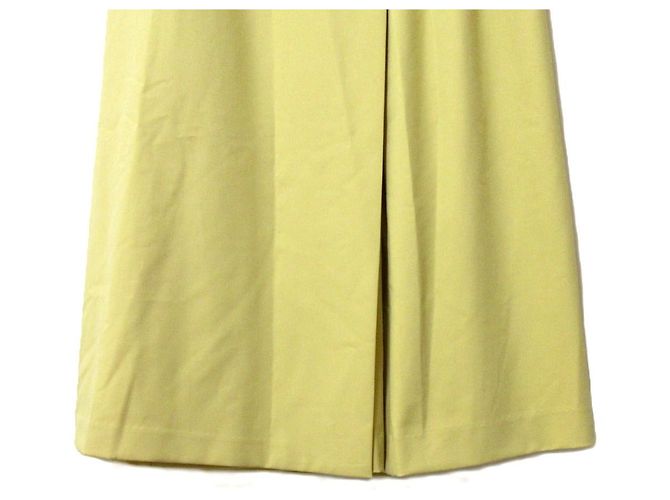 Autre Marque Calça larga com camadas pregueadas GRACE CONTINENTAL Amarelo - vista 4