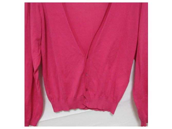 Autre Marque Drawer Seidenstrickjacke Pink - Ansicht 6