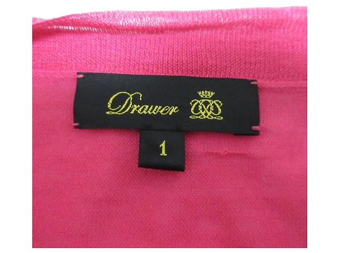 Autre Marque Drawer Seidenstrickjacke Pink - Ansicht 7