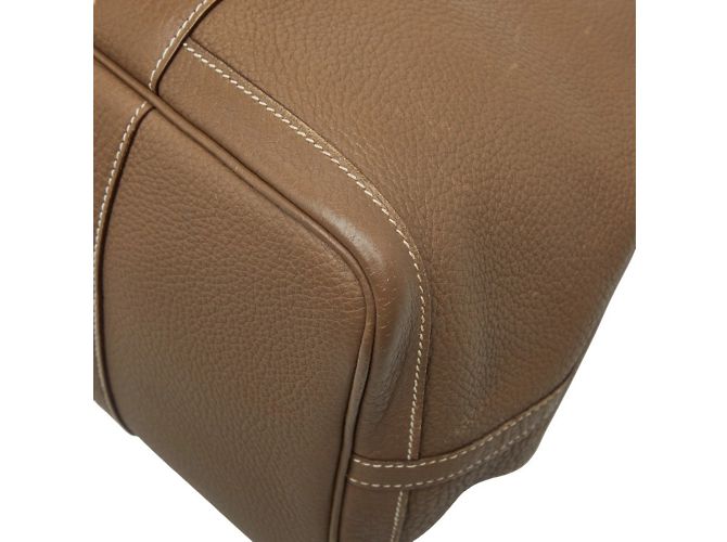 Borsa Tote Garden Party 36 di Hermès Beige Taupe - vista 4