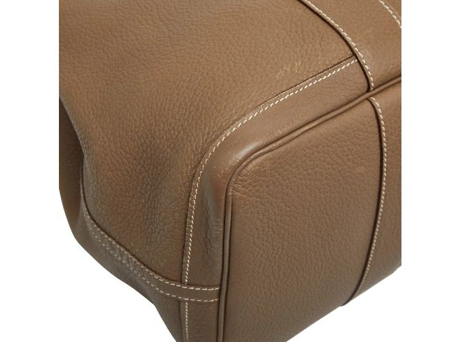 Borsa Tote Garden Party 36 di Hermès Beige Taupe - vista 5