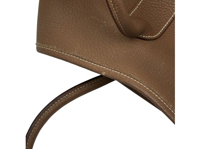 Borsa Tote Garden Party 36 di Hermès Beige Taupe - vista 8