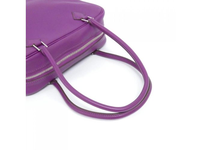 Hermès Mini Plume Handtasche Lila - Ansicht 5