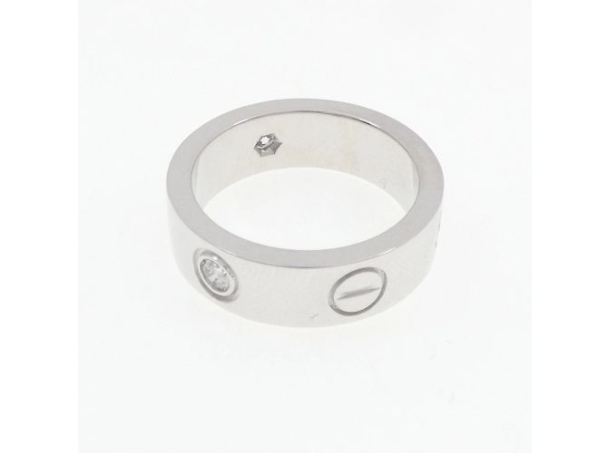 Cartier Love Halb-Diamant Ring Golden - Ansicht 3