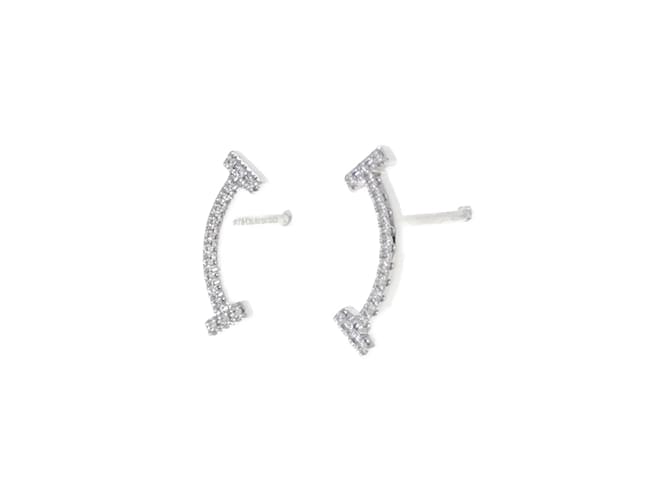 Tiffany & Co Orecchini Tiffany T Smile D'oro - vista 2