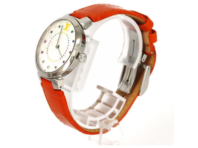 Louis Vuitton Tambour Slim 11P QA159 Quarz Uhr - Ansicht 2