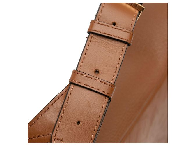 Belt bag in pelle marrone con firma V Greca di Versace - vista 10