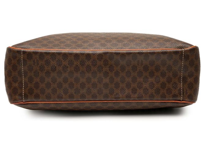 Céline Celine Braune Macadam-beschichtete Canvas-Tasche - Ansicht 3