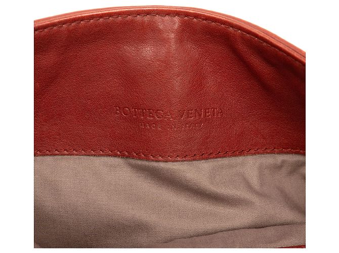 Bottega Veneta Borsa a tracolla in pelle marrone Intrecciato - vista 5