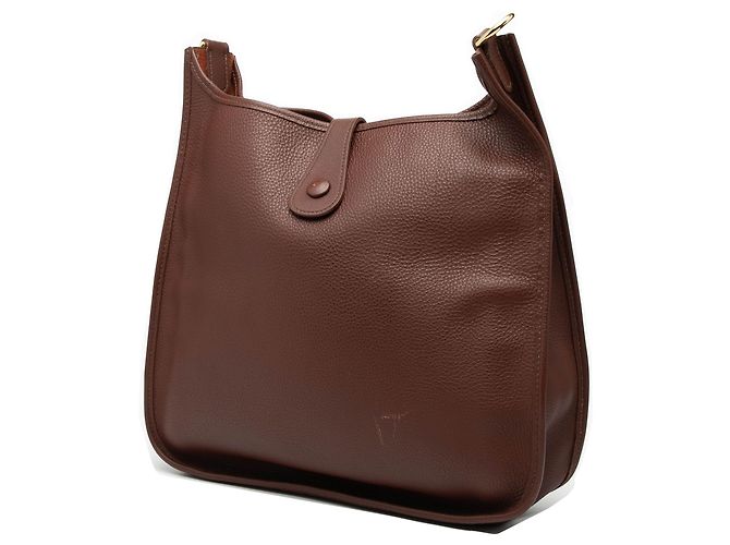 Hermès Evelyne I PM aus Clemence-Leder in Braun - Ansicht 2