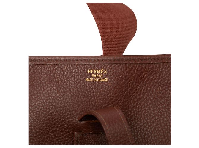 Hermès Evelyne I PM aus Clemence-Leder in Braun - Ansicht 5