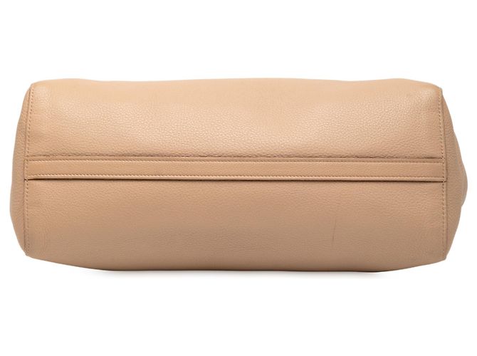 Bolsa tote conversível aberta Vitello Phenix marrom da Prada Caramelo - vista 3