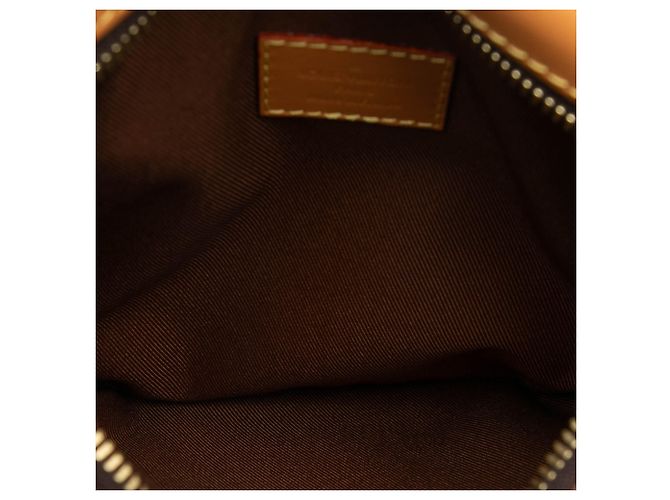 Borsa Messenger PM Saumur Monogramma Marrone Louis Vuitton - vista 4