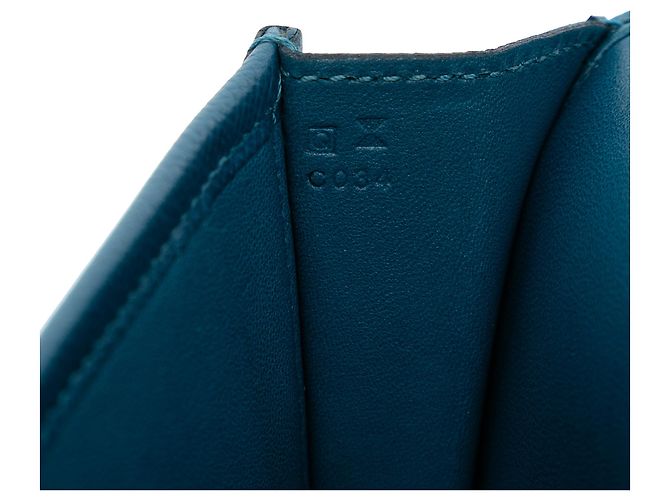 Hermès Jige Elan 29 aus blauen Epsom - Ansicht 6