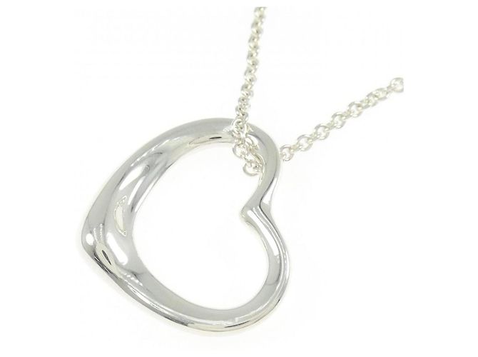 Tiffany & Co Collana Open Heart Tiffany Argento - vista 3
