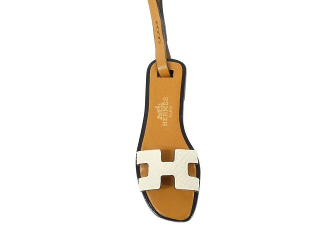 Hermès Charm Accessorio Nano Oran Hermes Marrone - vista 2