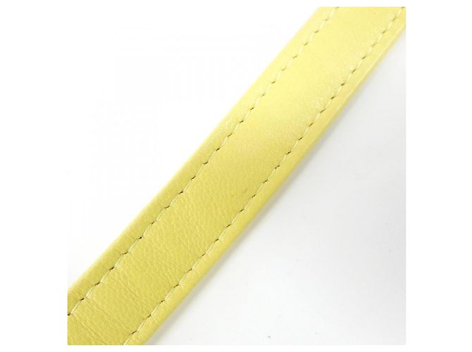 Chanel AP0172 Clutch a Catena Giallo - vista 9