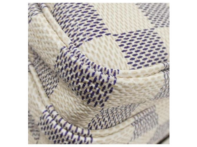 Borsa a Spalla Naviglio Damier Azur Louis Vuitton Blu - vista 2