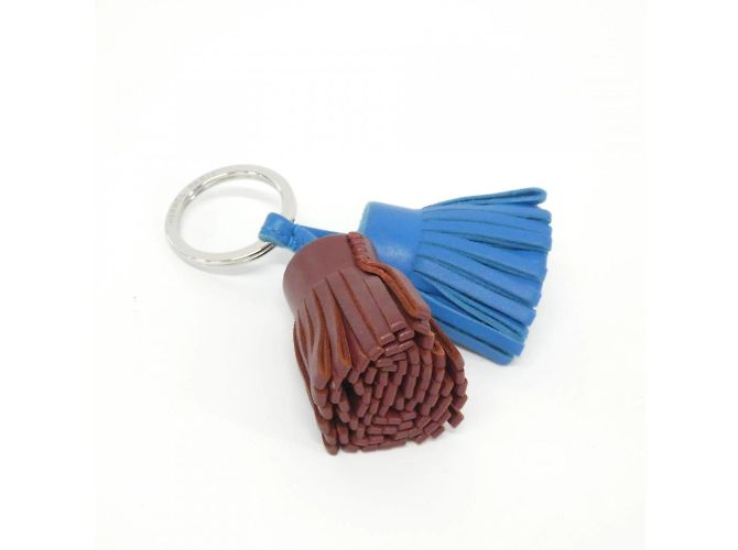 Ring Hermès Portachiavi Hermes Carmen Unodos Rosso Blu - vista 2