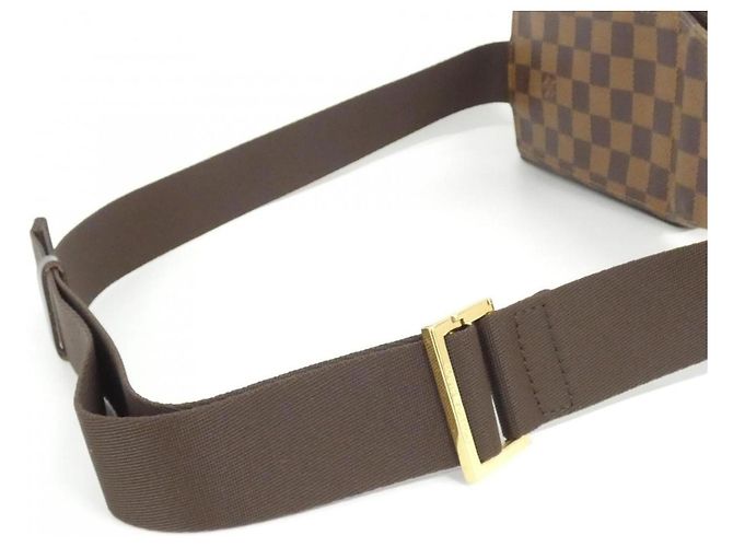 Bolso de Hombro Damier Geronimos Louis Vuitton Castaño - vista 6