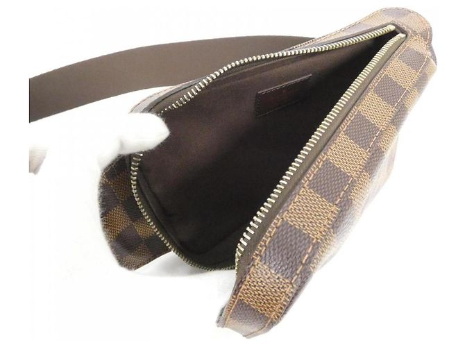 Bolso de Hombro Damier Geronimos Louis Vuitton Castaño - vista 7