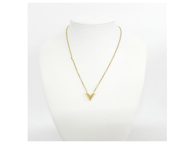 Collana Essenziale V Louis Vuitton M61083 D'oro - vista 5