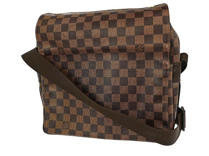 Borsa a mano Naviglio Damier Louis Vuitton Marrone - vista 2
