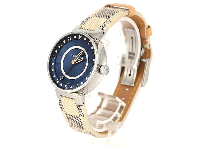 Louis Vuitton Tambour Dual Time Uhr - Ansicht 2