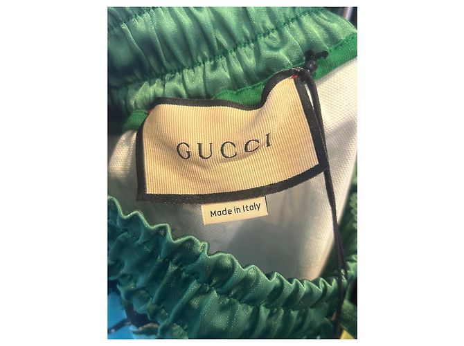 Falda Gucci de algodón verde XS - vista 2